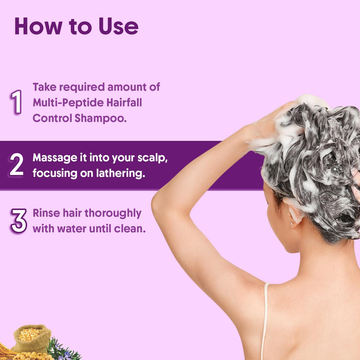 Aravi Organic Multi-Peptide Hair Fall Control Shampoo and Conditioner for Healthy Hair Growth – Pack of 2