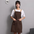 Personalized Apron, Custom Kitchen Chef Apron, Canvas Cross Back Workwear